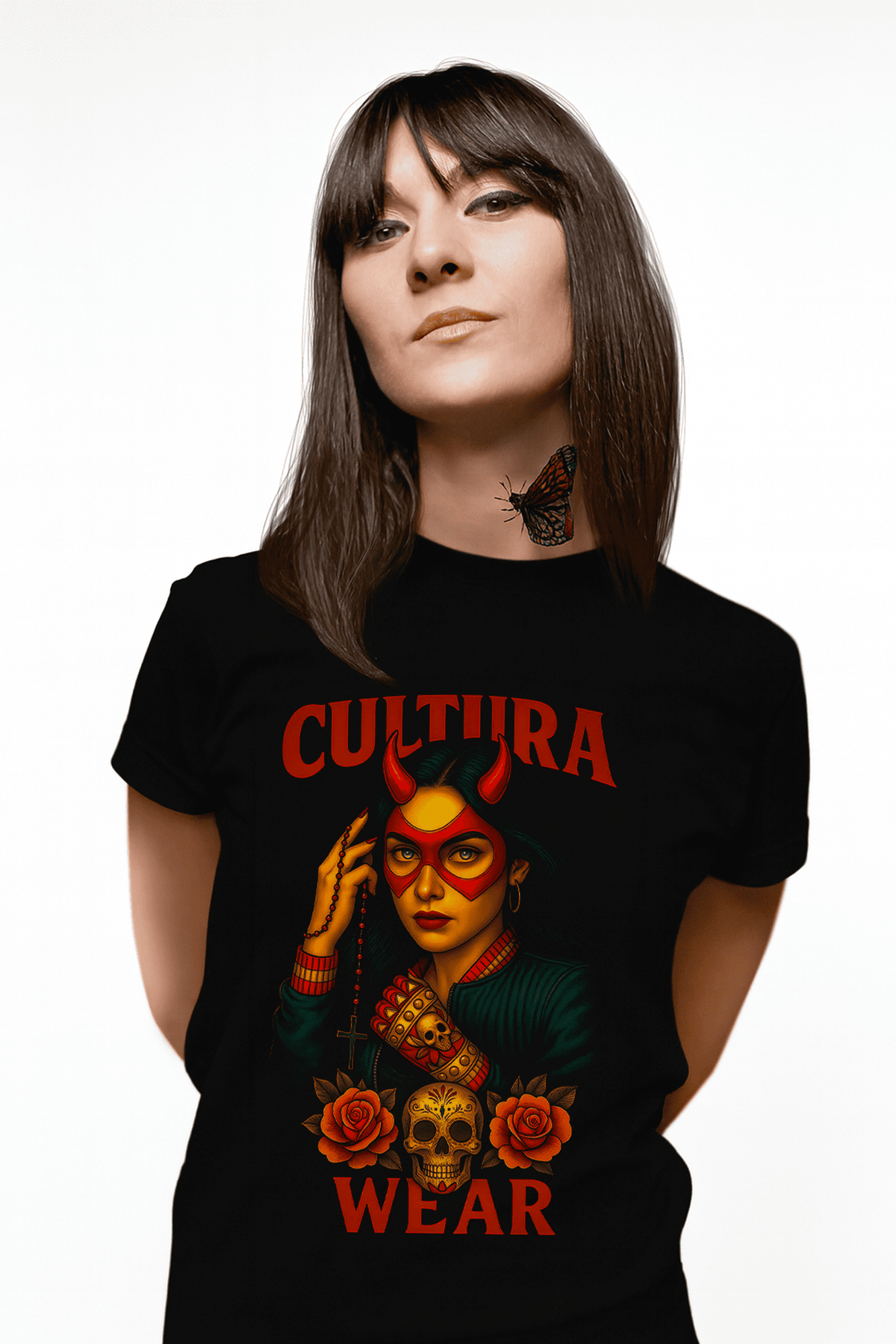Playera La Dama del Pecado -  Cultura & Rebelión