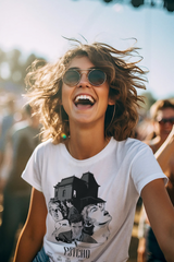 Playera Psicosis - Homenaje al Clásico de Hitchcock