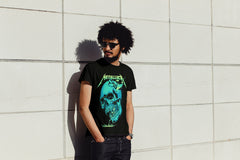 Playera Metallica: Energía Pura - Camiseta Negra con Diseño Impactante