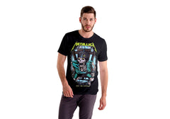 Playera Metallica - Calavera en Silla Electrica - Edición Limitada  - Color Negro