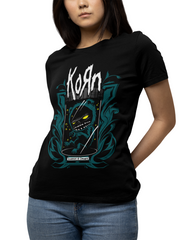 Camiseta Korn - Estilo Único para Fans del Nu Metal