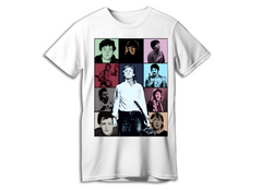 Playera Paul McCartney - Diferentes etapas de su carrera - Edición Especial - Color Blanco