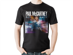 Playera Paul McCartney - Got Back Tour 2024 - Edición Limitada - Color negro