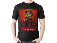 Playera para Halloween de Freddy Frueger - Nightmare on Elm Street - Color Negro