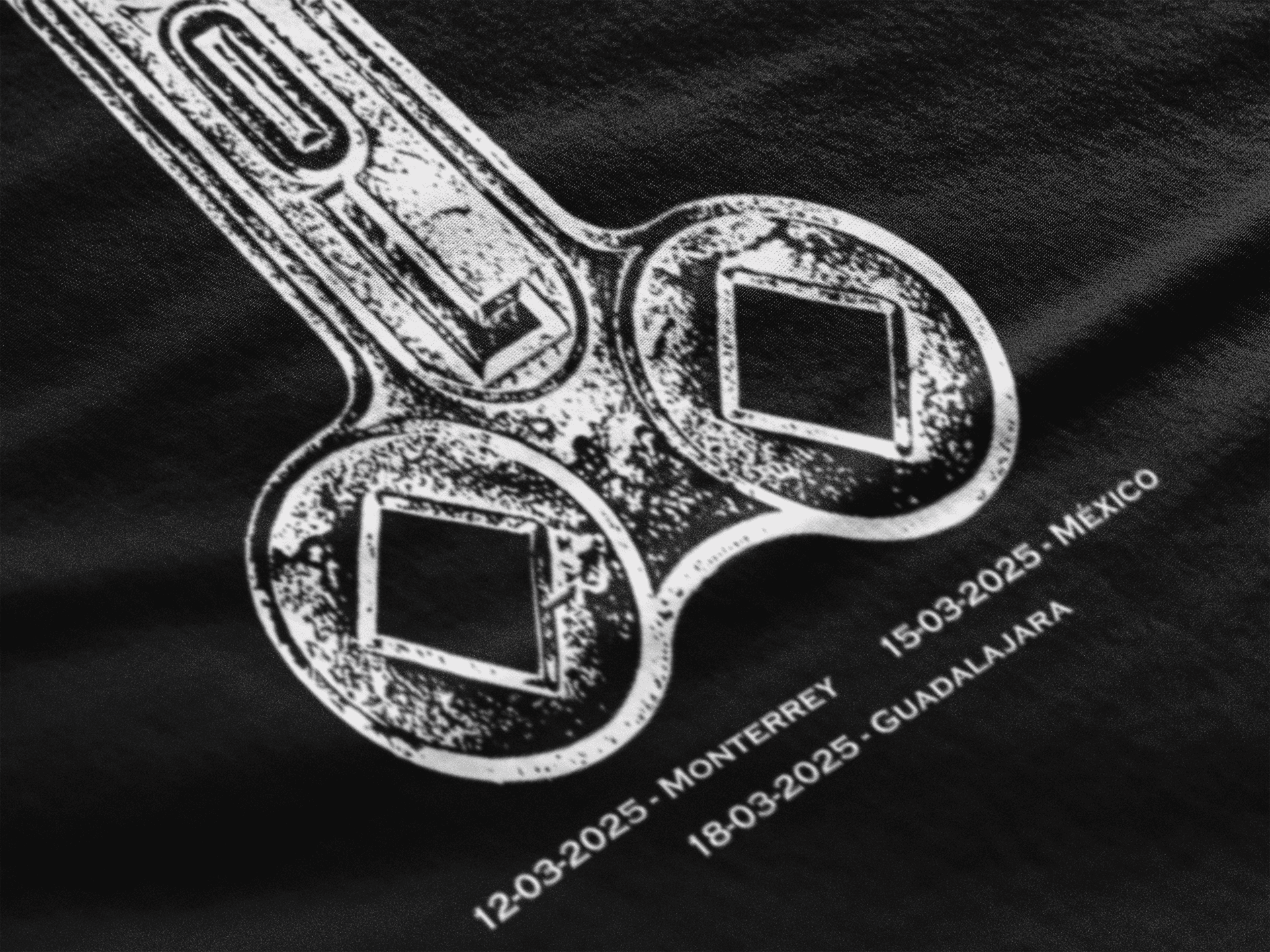 Playera Tool - Conmemorativa de los conciertos en México 2025
