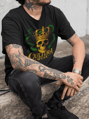 Playera El Rey Serpiente: Poder, Veneno y Rebelión – Estilo Tattoo Gótico