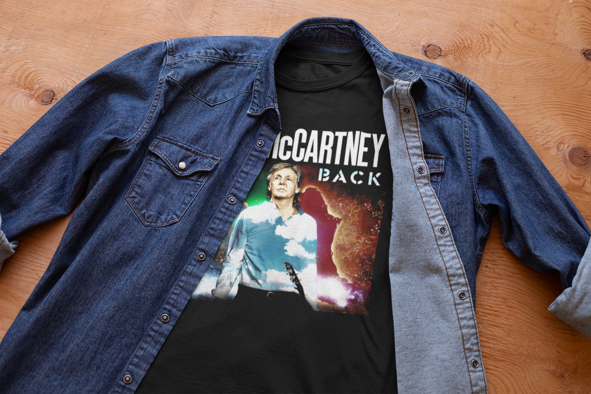 Camiseta Paul McCartney - Got Back Tour 2024  México- Edición Limitada