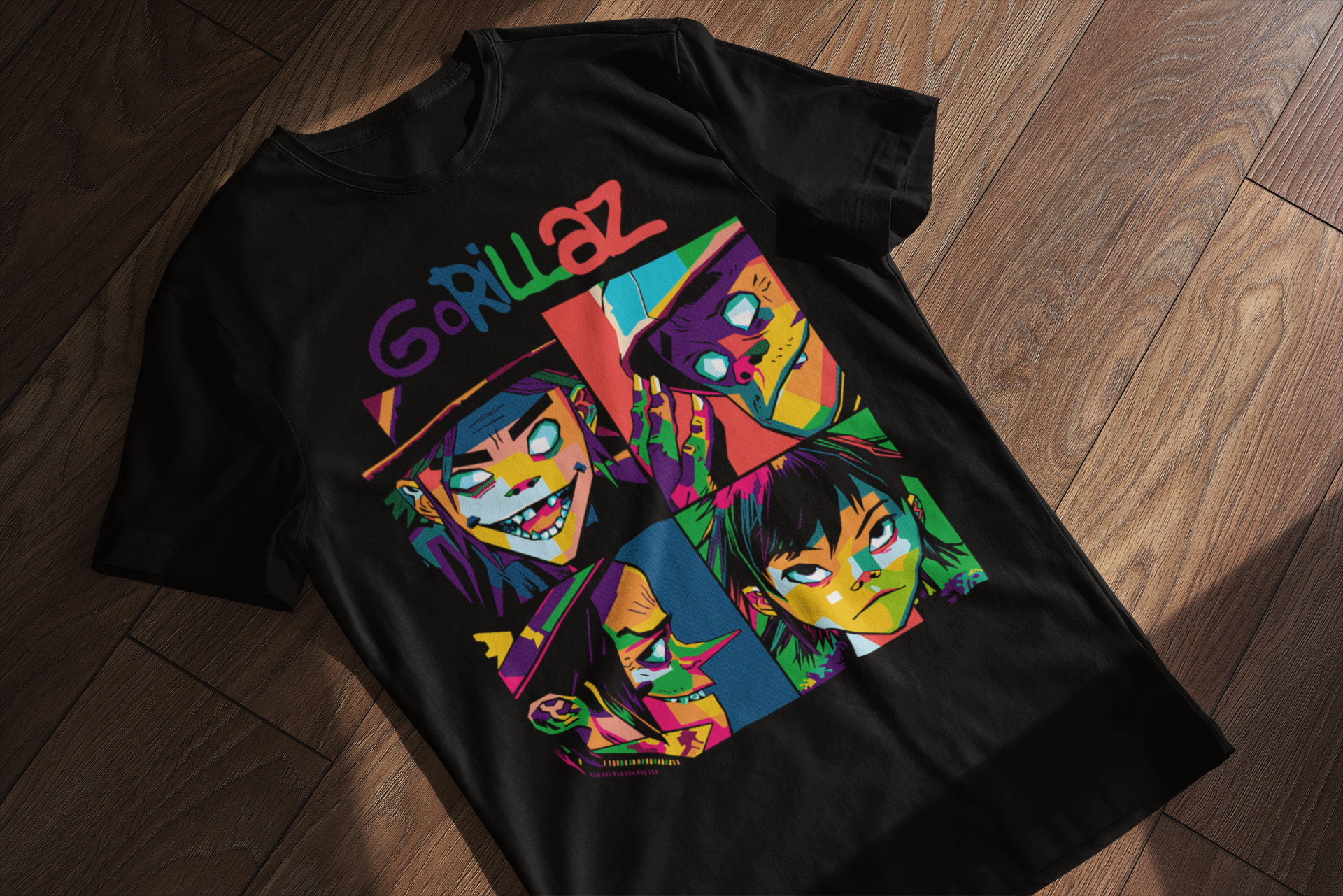 Playera de Gorillaz -  Un Trozo de Historia del Rock Alternativo