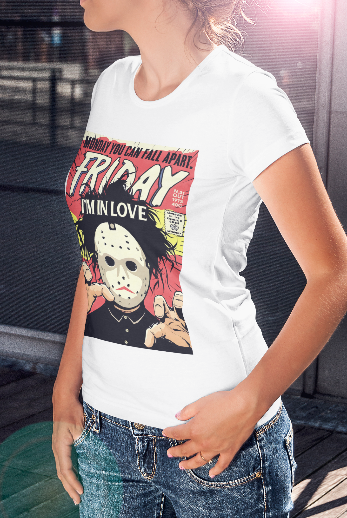 Playera 13th Friday i'm in love