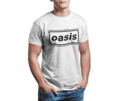 Playera Oasis - Logo de la Banda -  Clásico Britpop