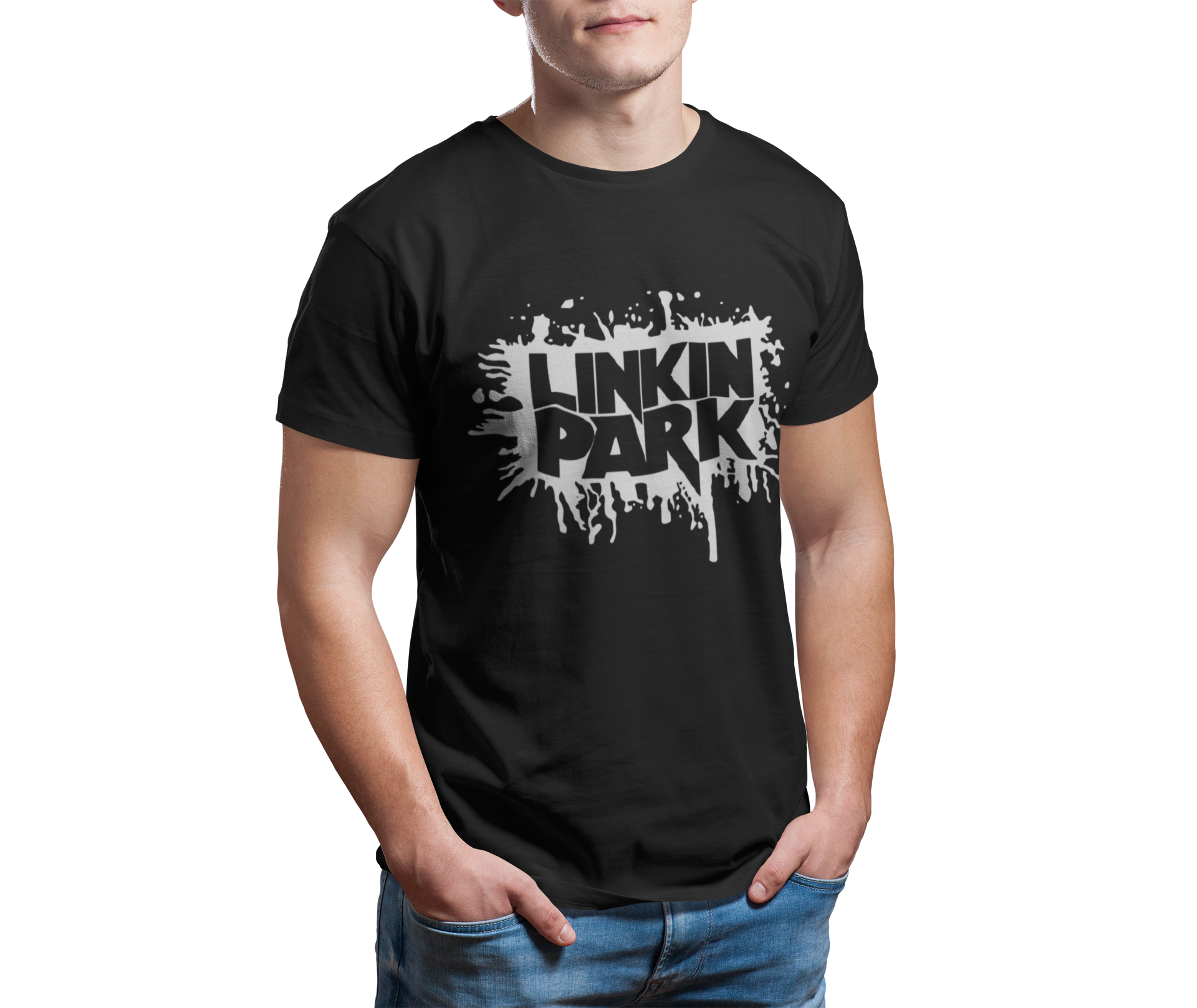 Playera Linkin Park - Logo mancha