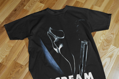 Playera de Scream para Halloween  - Para Fans del Cine de Terror – Ideal para fiesta de Halloween - Color Negro