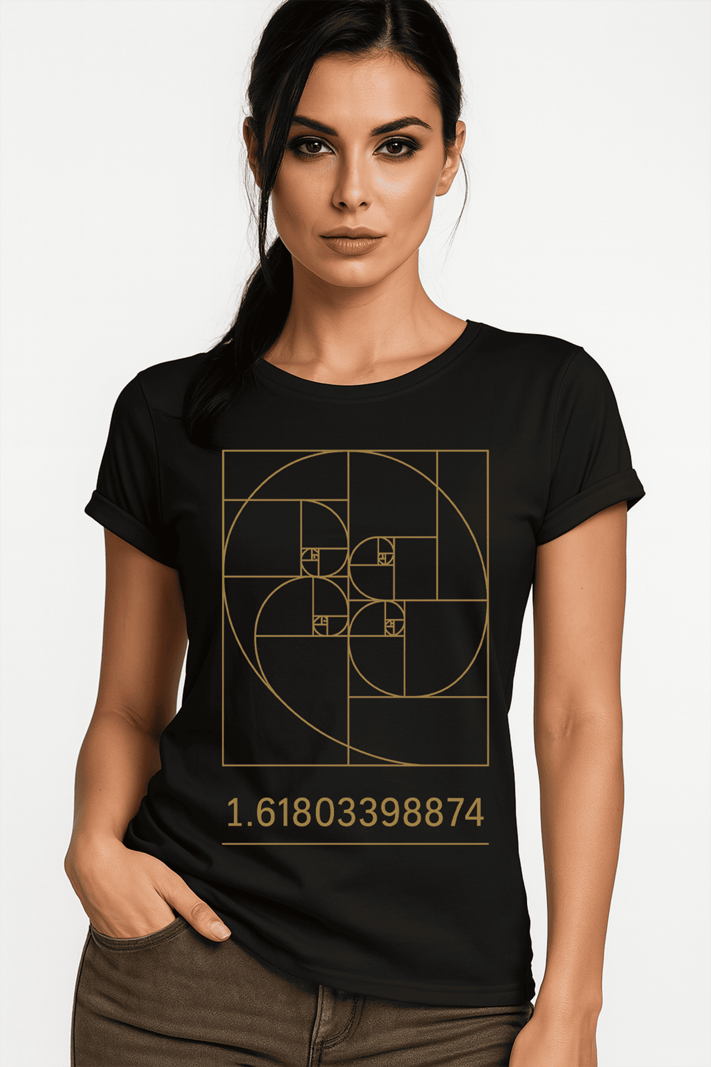 Playera Proporción Áurea – Arte, Ciencia y Estilo