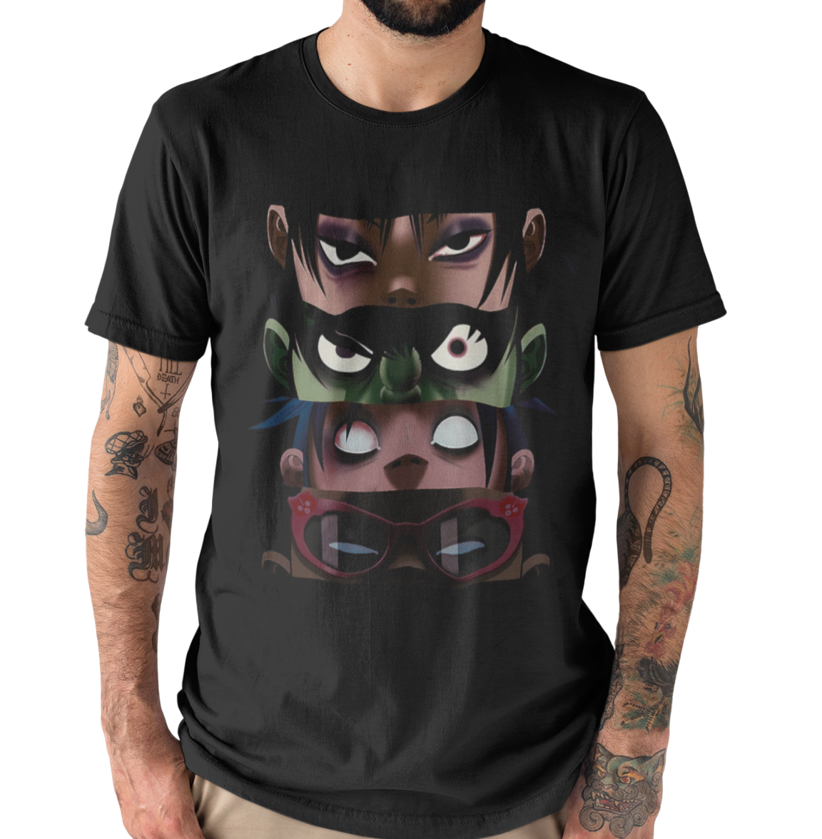 Playera de Gorillaz - Rock Alternativo