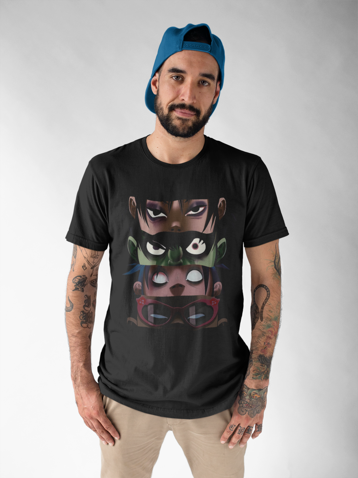 Playera de Gorillaz - Rock Alternativo