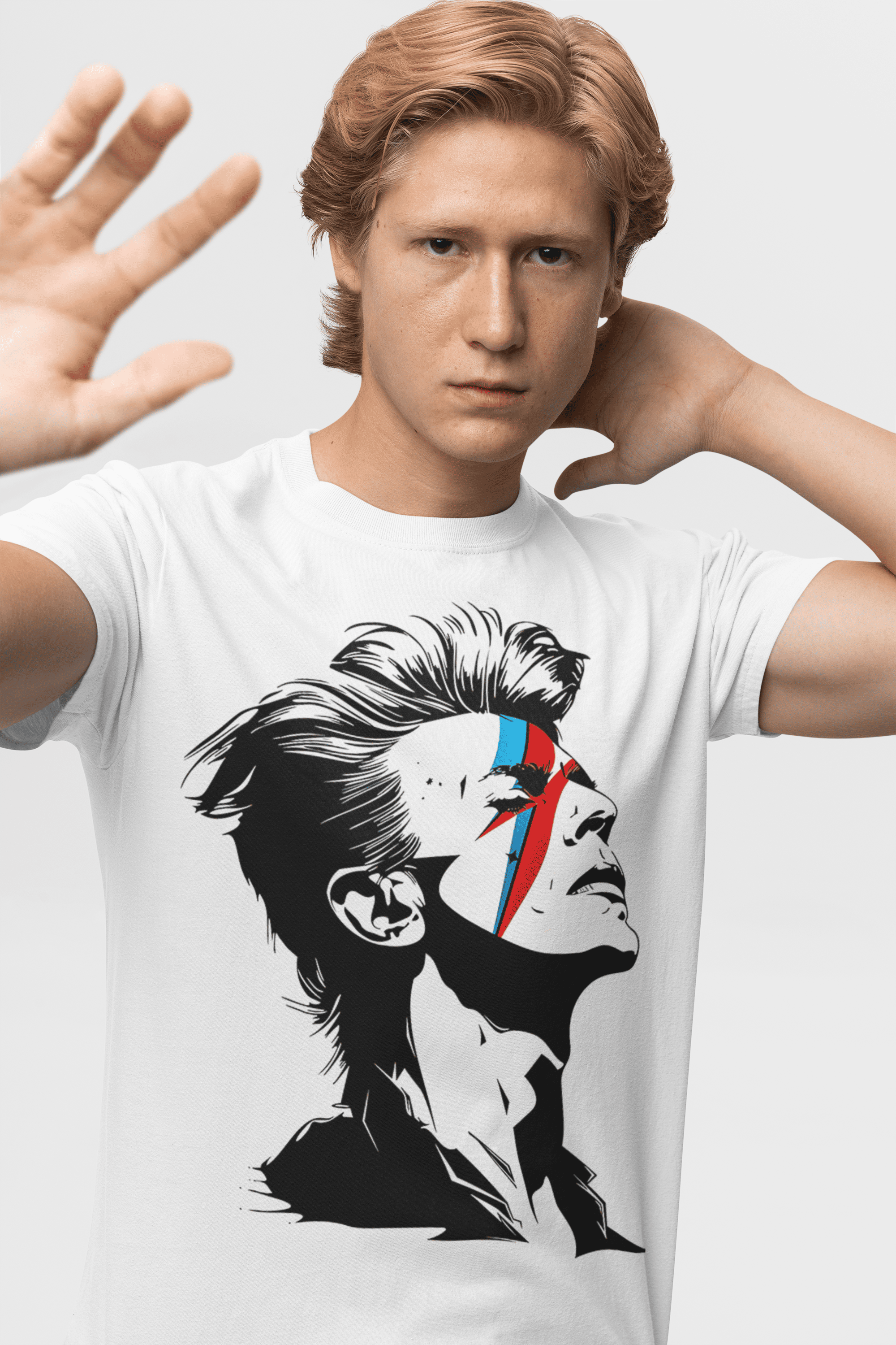 Playera Glam Legend – Estilo Retro con Rayo Rebelde