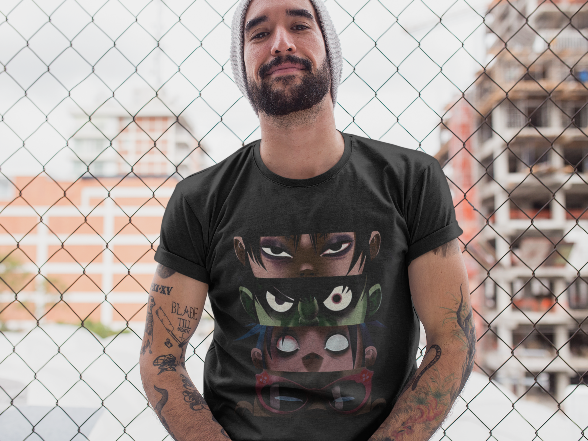 Playera de Gorillaz - Rock Alternativo