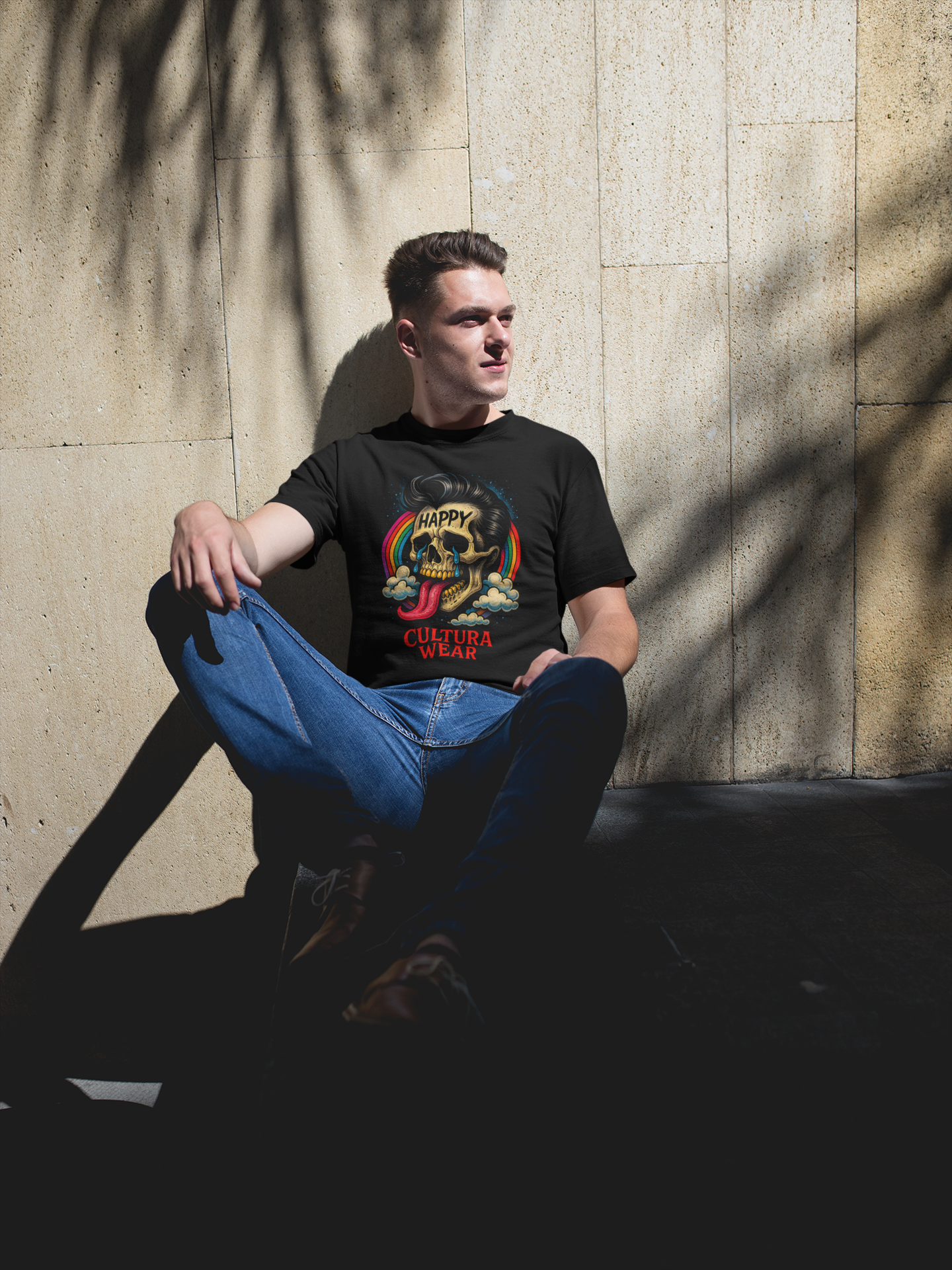Playera Happy Skull – Cultura Wear