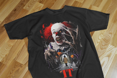 Playera de Pennywise de la pelicula de Eso  - Ideal para Halloween - Para Fans del Cine de Terror