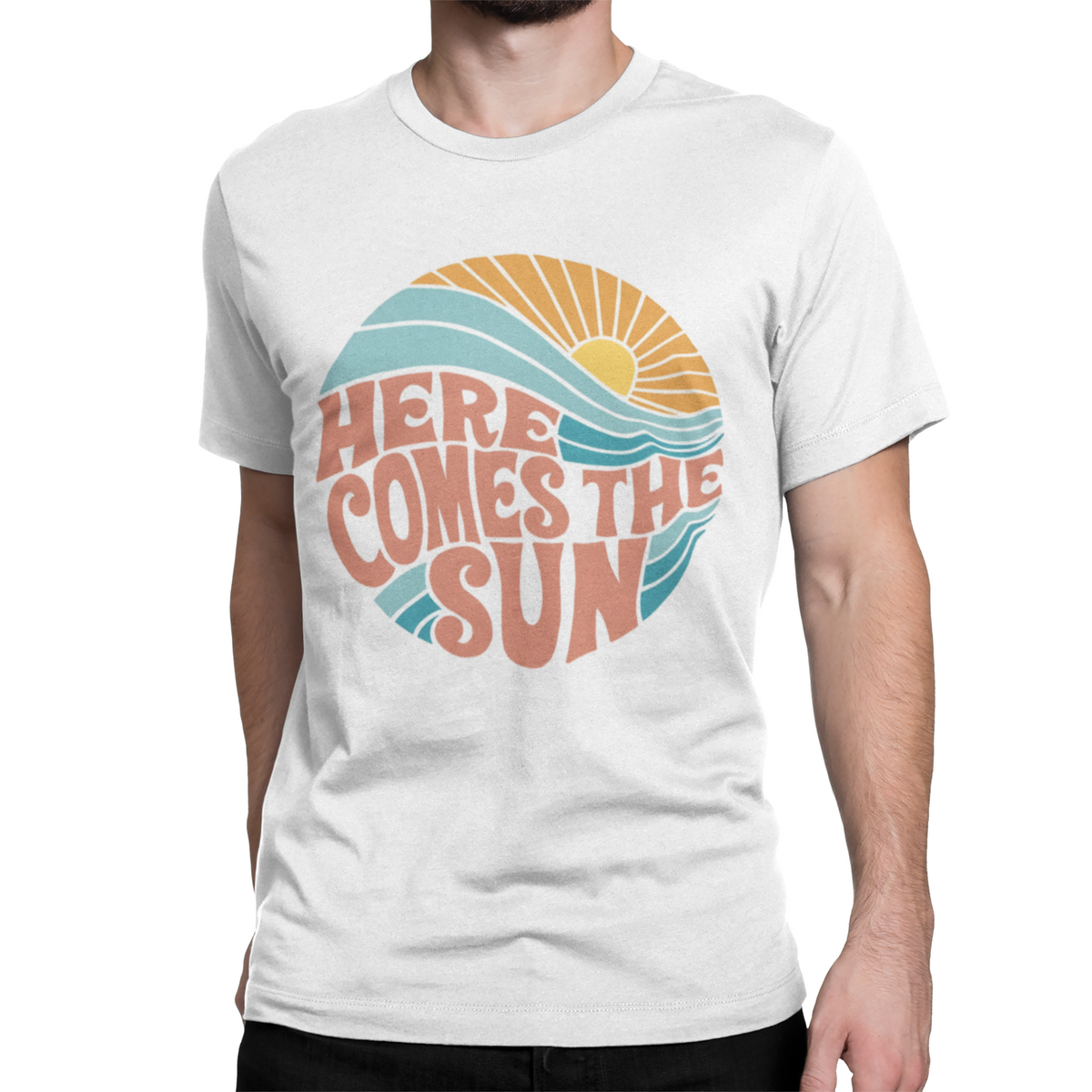 Playera The Beatles Here Comes the Sun  - Tributo a Abbey Road