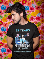 Playera Paul McCartney - 65 años de Rock - Edición Especial Got Back Tour