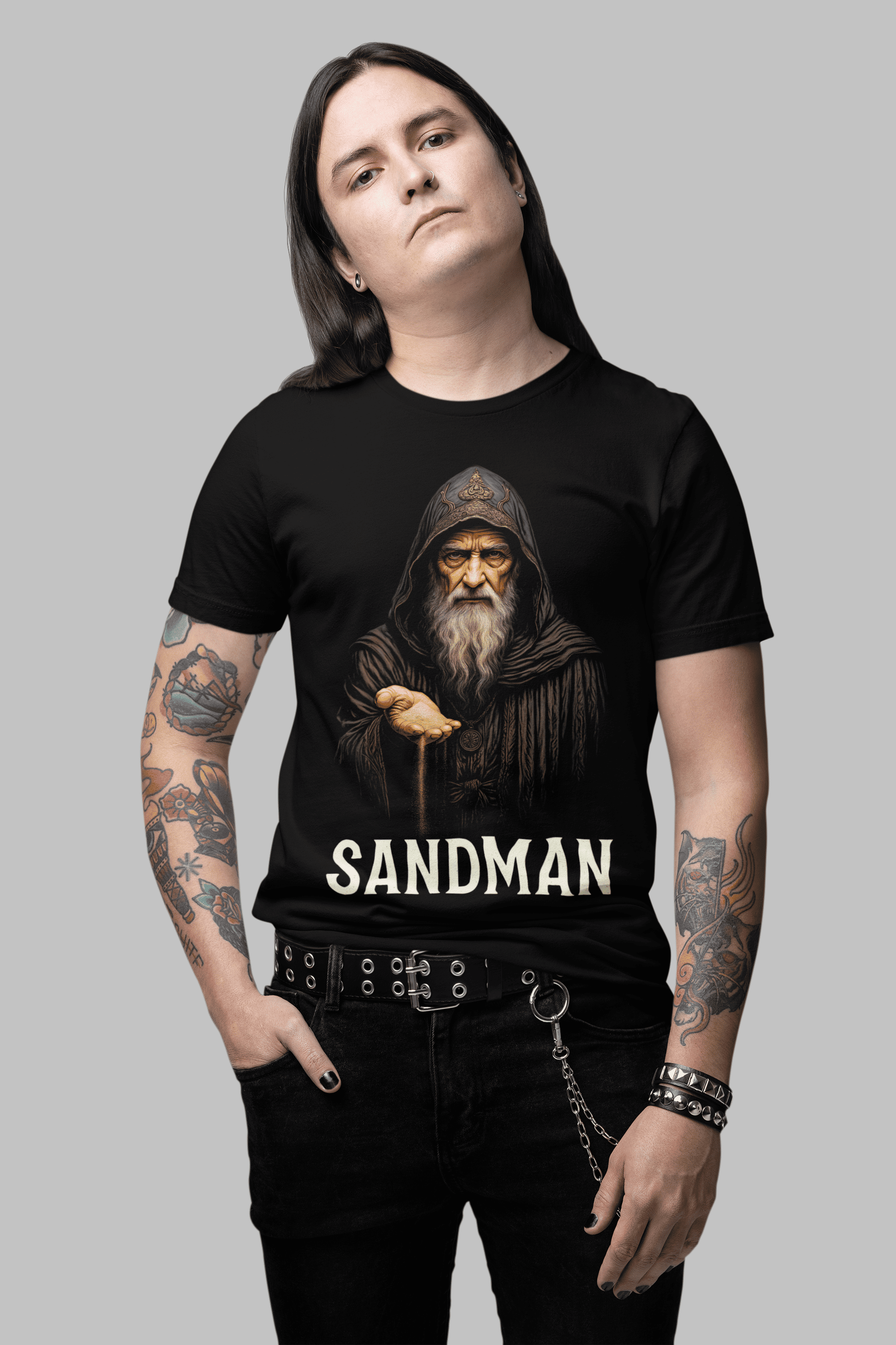 Playera Sandman – El Guardián del Sueño Eterno - Enter Sandman
