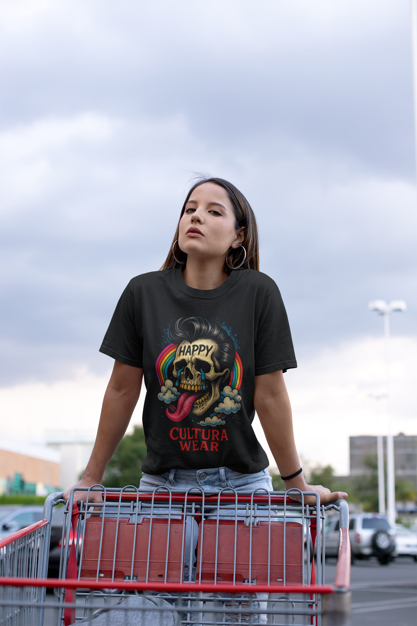 Playera Happy Skull – Cultura Wear