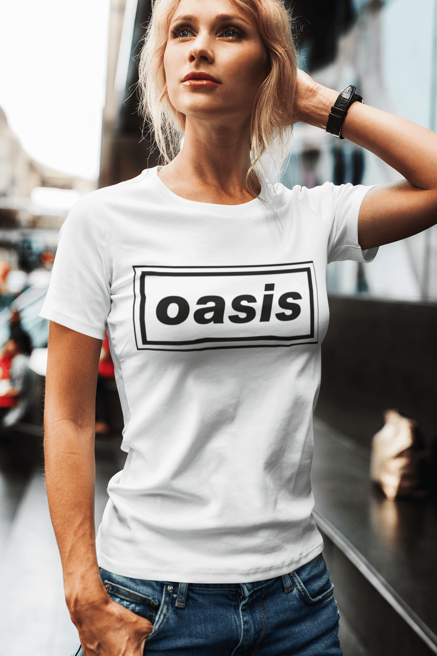 Playera Oasis - Logo de la Banda -  Clásico Britpop