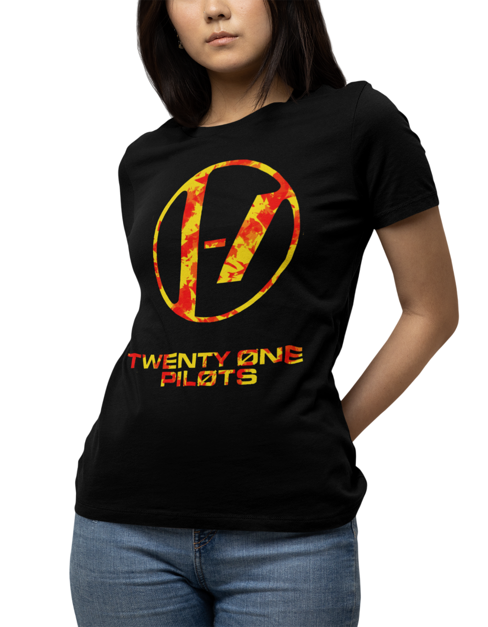 Playera Twenty One Pilots: Clancy en llamas, ¡la llama de la música!