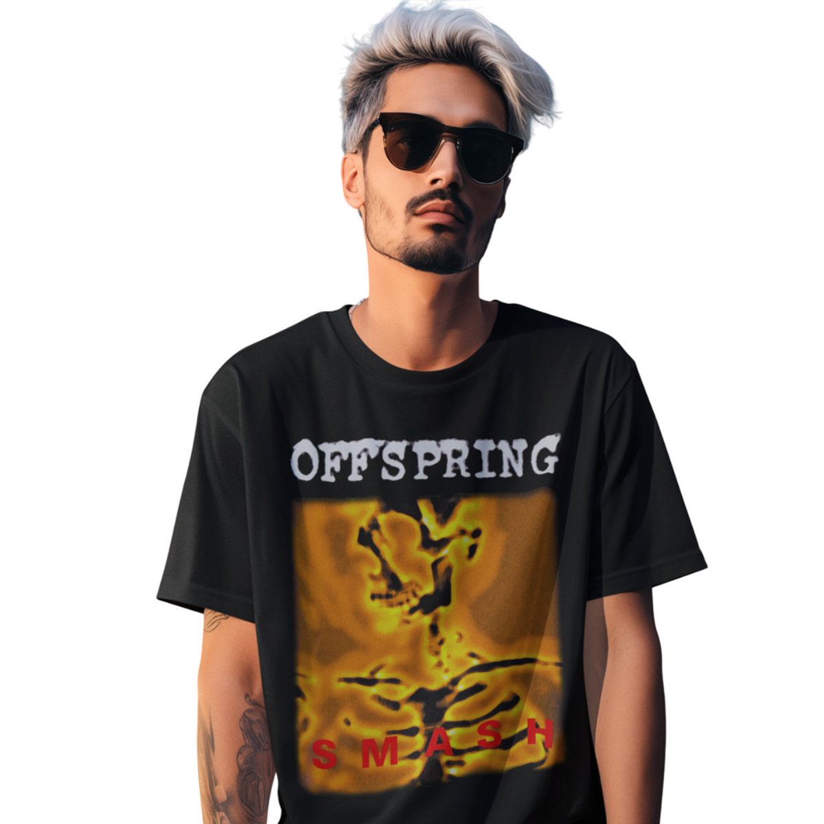 Camiseta The Offspring Negra - Tributo al Álbum Smash