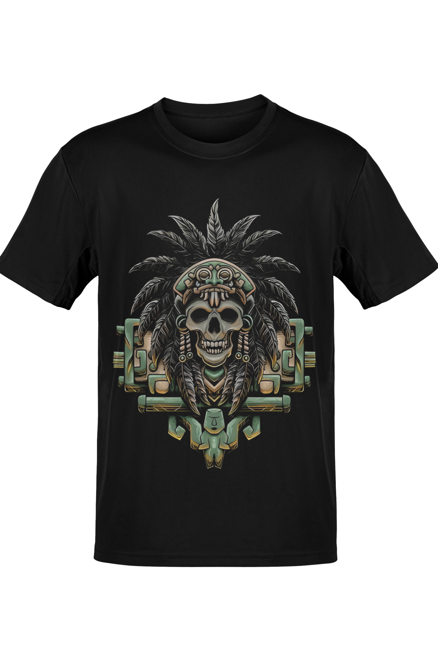 Playera MEXA calavera ceremonial diseño mexicano