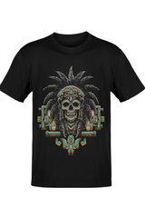 Playera MEXA calavera ceremonial diseño mexicano