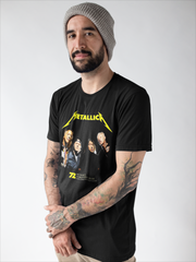 Playera Metallica - M72 World Tour - Retrato  - Edición Limitada