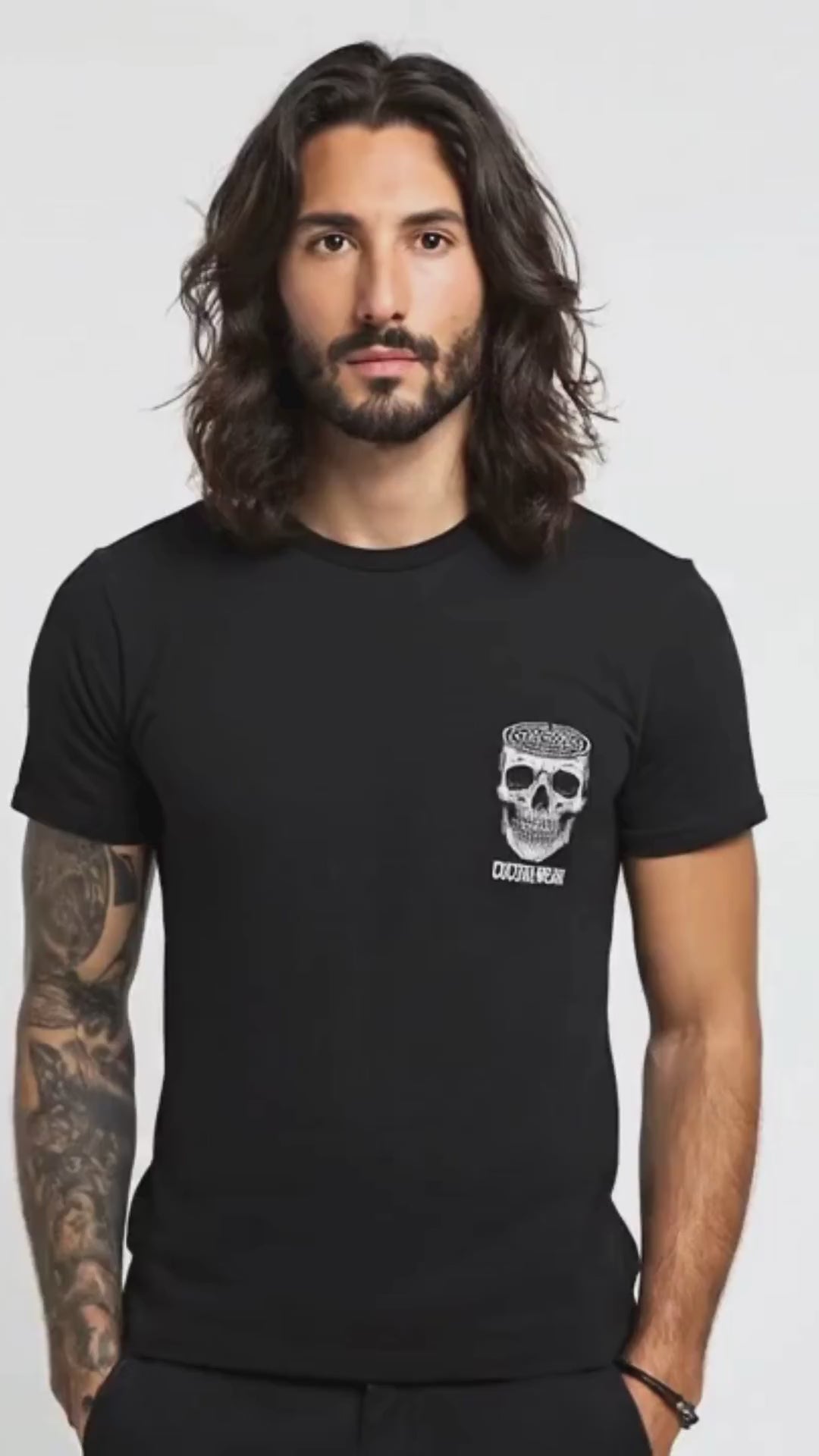 Playera The Labyrinth of My Mind - Estilo Tattoo y Dark Art