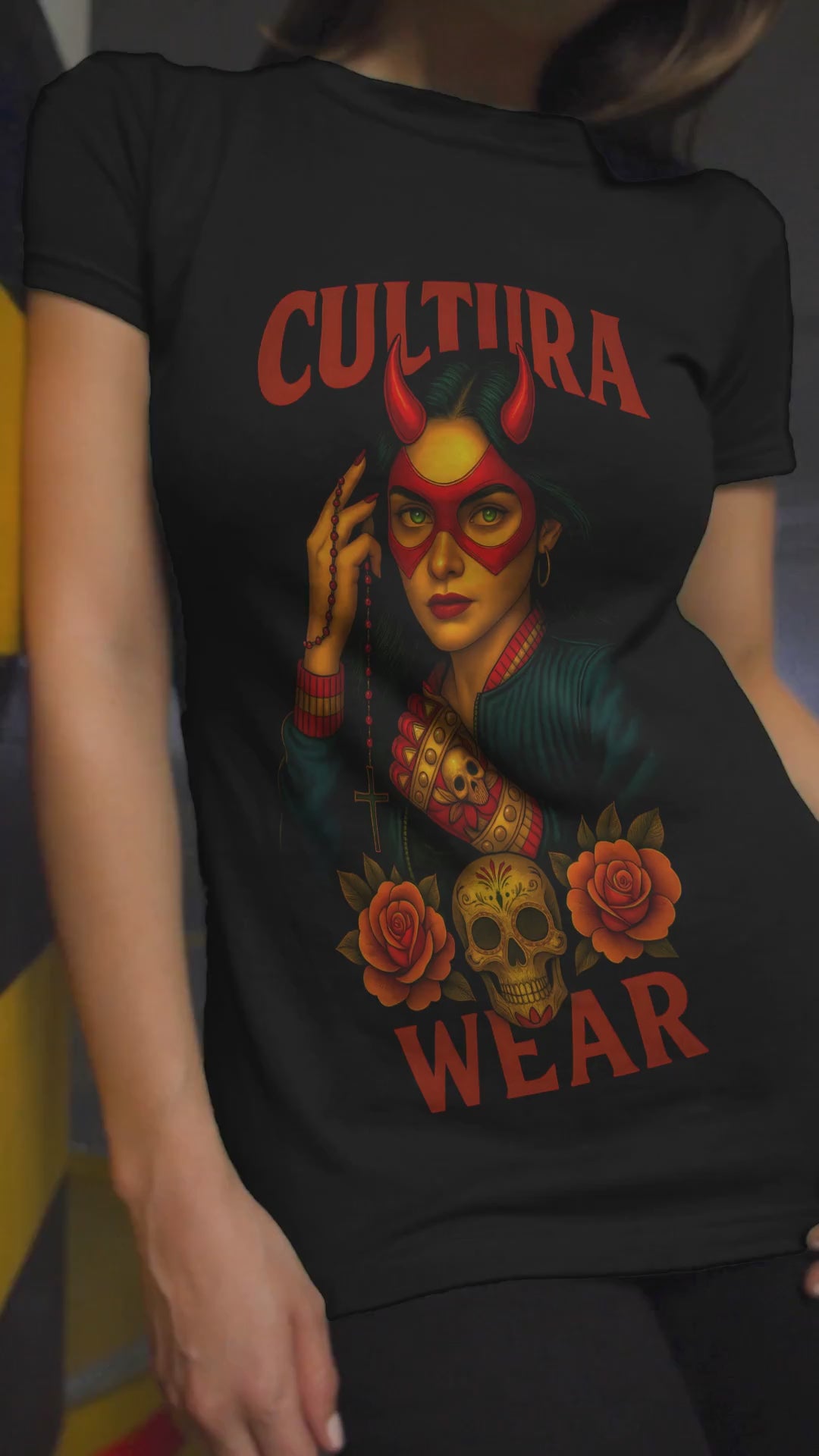 Playera La Dama del Pecado -  Cultura & Rebelión