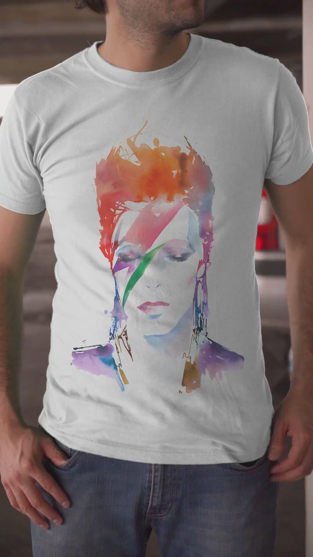 Playera Retrato de Ziggy