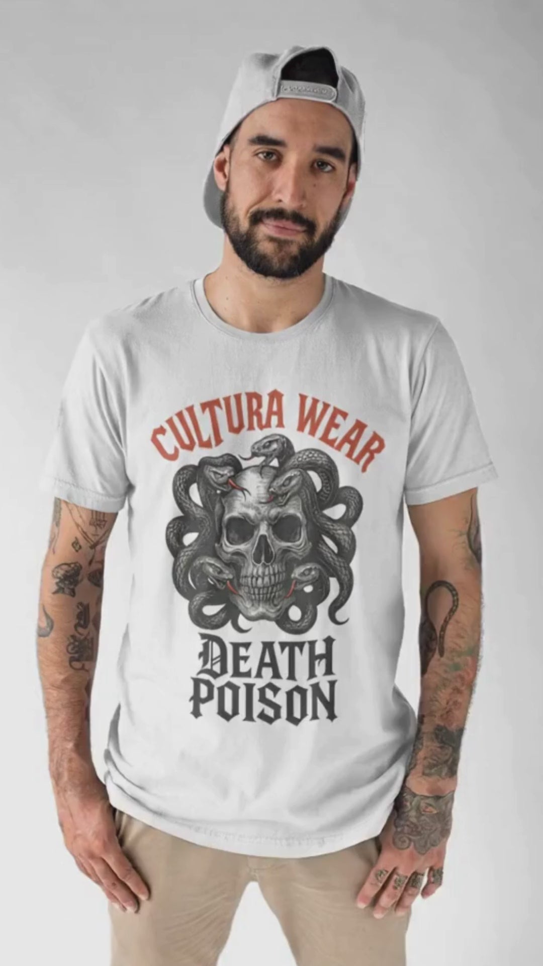 Playera Death Poison – Arte Dark & Veneno Visual