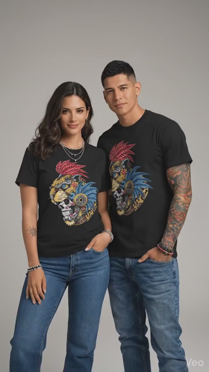 Playera Mexa Jaguar Ancestral