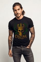 Playera El Rey Serpiente: Poder, Veneno y Rebelión – Estilo Tattoo Gótico