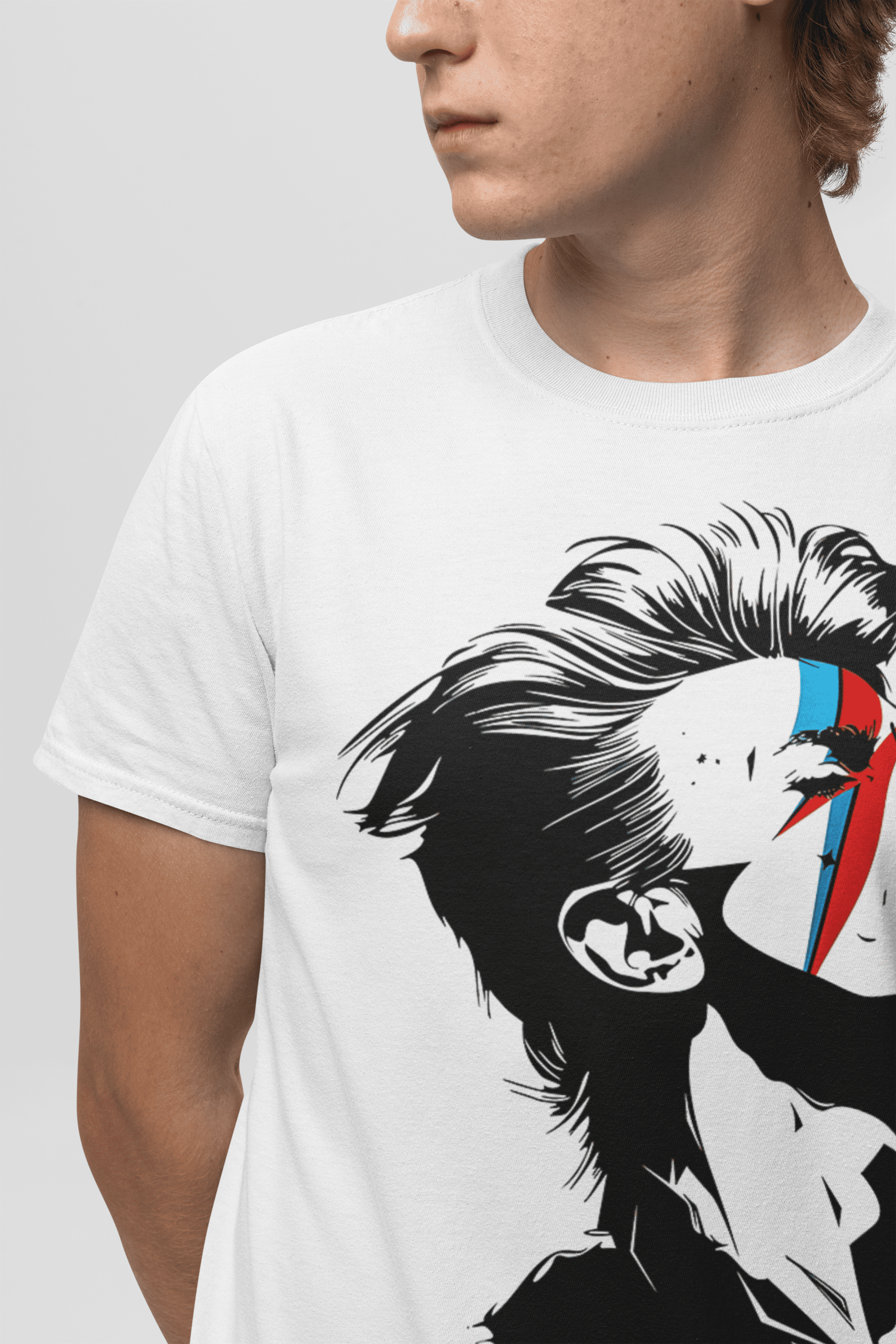 Playera Glam Legend – Estilo Retro con Rayo Rebelde