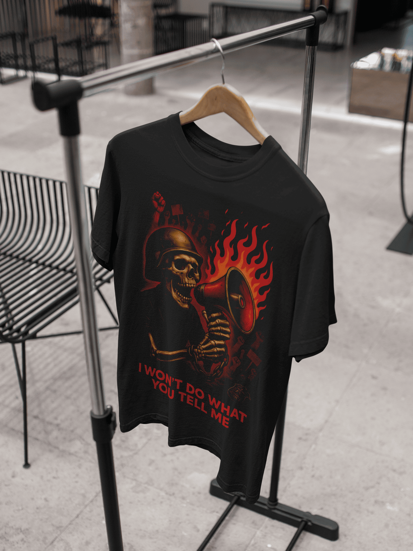 Playera I Won’t Do What You Tell Me - Arte Protesta