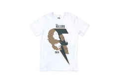Camiseta The Killers - Diseño Único - Color Blanco