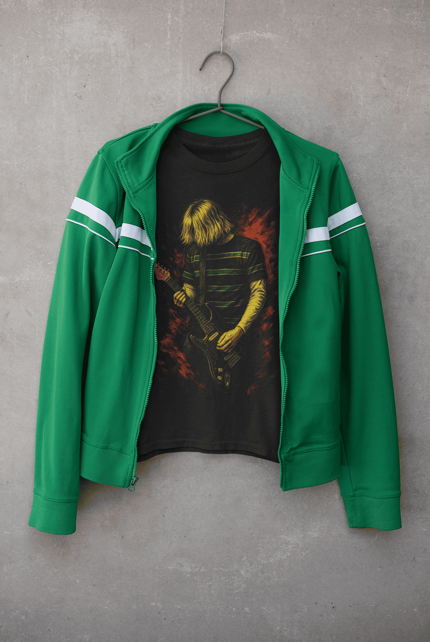 Playera Inspirada en Smells Like Teen Spirit - Grunge Legend