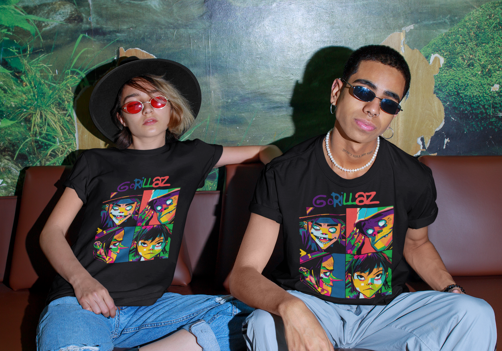 Playera de Gorillaz -  Un Trozo de Historia del Rock Alternativo
