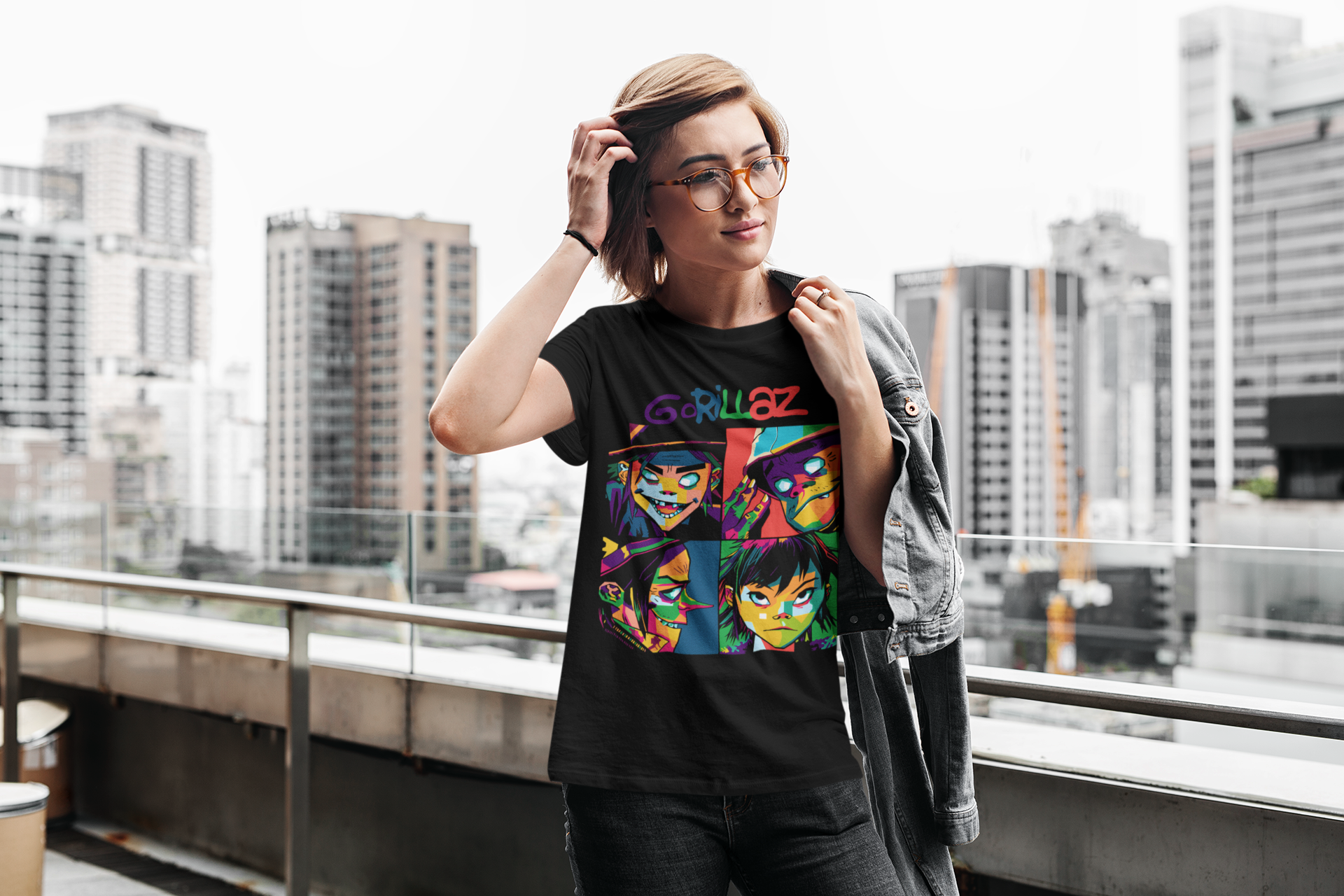 Playera de Gorillaz -  Un Trozo de Historia del Rock Alternativo