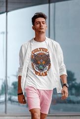 Playera Hipnopanther - Garras, Rayos y Color - Tatuaje Psicodélico