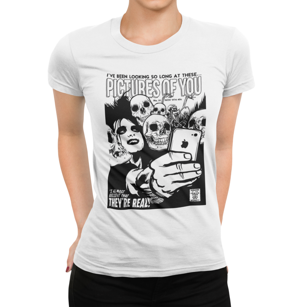 Playera The Cure: Pictures of you - Para Fanaticos de la Banda - Para Mujer