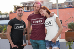 Playera Oasis - Logo de la Banda Ginda -  Clásico Britpop no