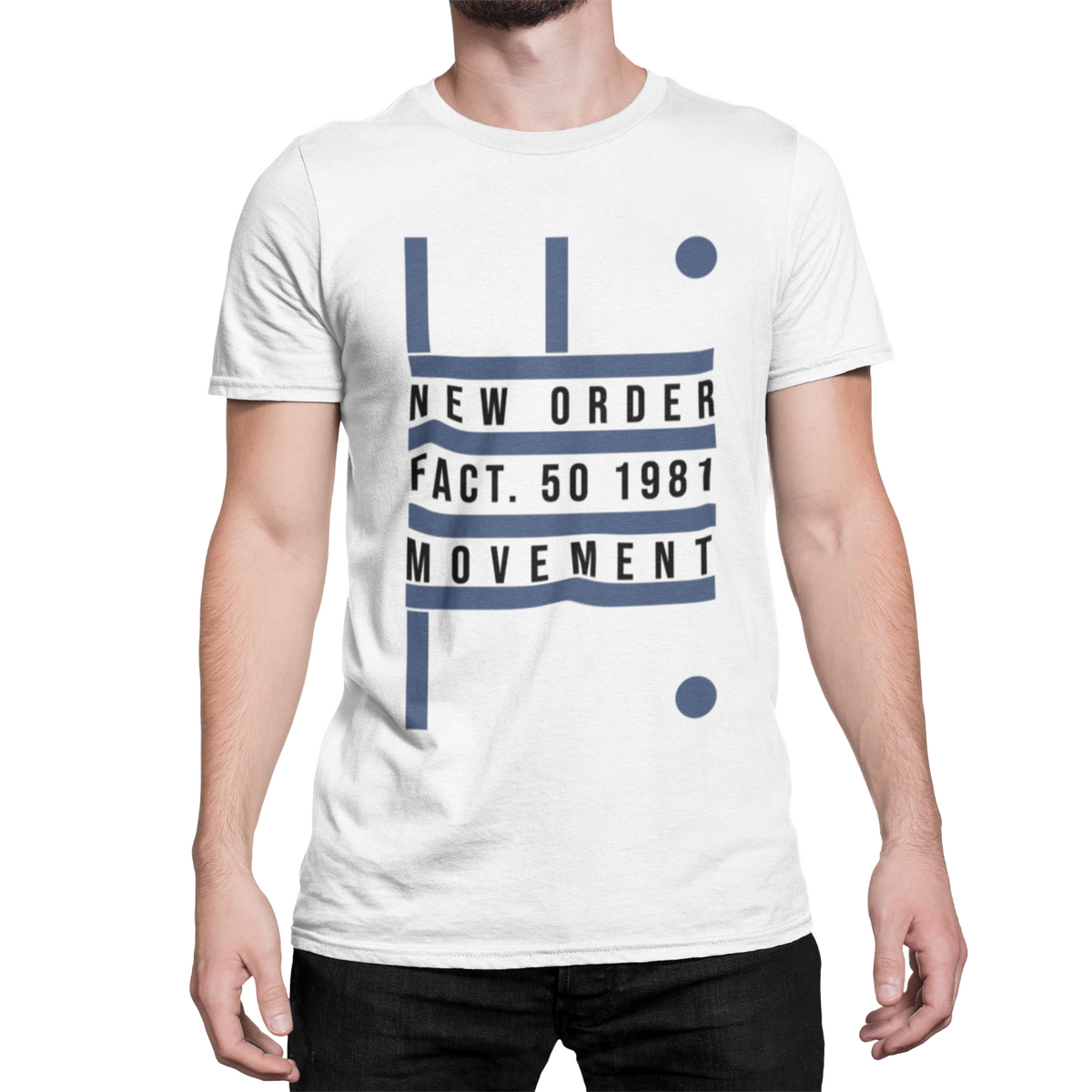 Camiseta New Order -  Edición Limitada - Fact 50 1981