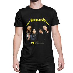 Playera Metallica - M72 World Tour - Retrato  - Edición Limitada